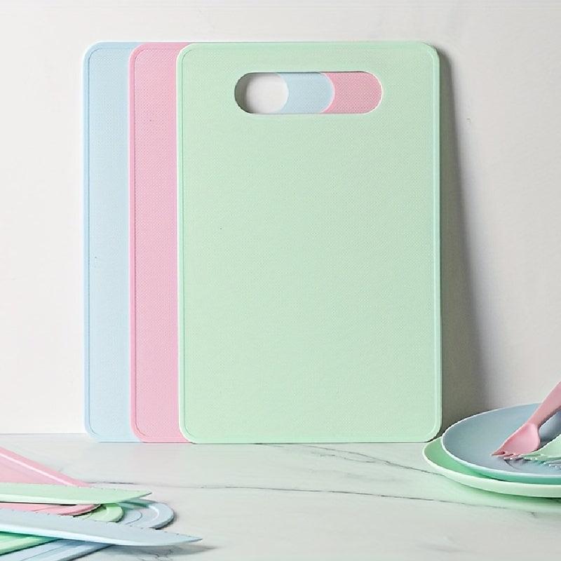Kids Kitchen Set: Safe Plastic Knives, Cutting Board, Plates, Forks