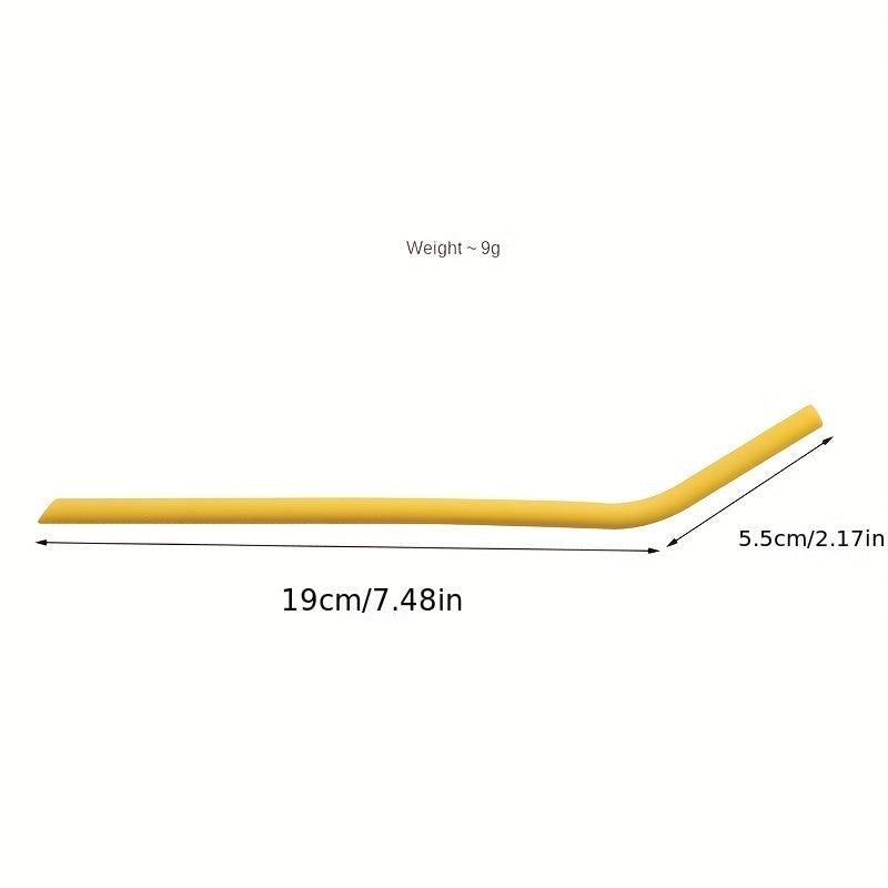 1pc Silicone Straws For Drinking Water Juice Soft Straw For Complementary Food