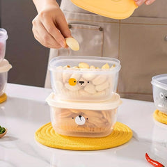 Double Layer Food Storage Box Multifunctional Vegetable Storage