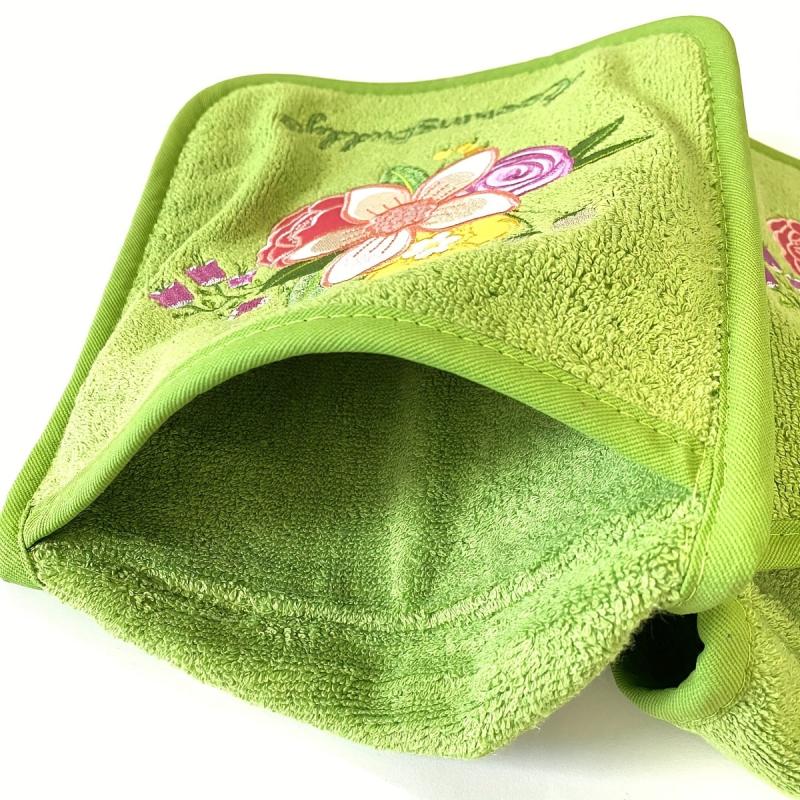 1pc Oven Mitts Potholders Non Slip Silicon Grip Heat Resistant Gloves