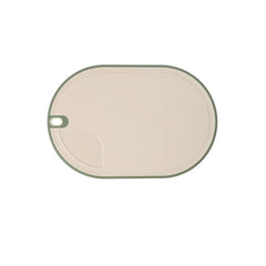 1pc Kitchen Cutting Board Double-sided Pattern Board Non-slip PP Mildew-proof
