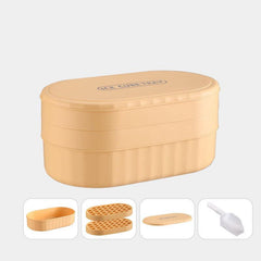 Large Capacity Ice Cube Mold with Lid for Fridge Freezer