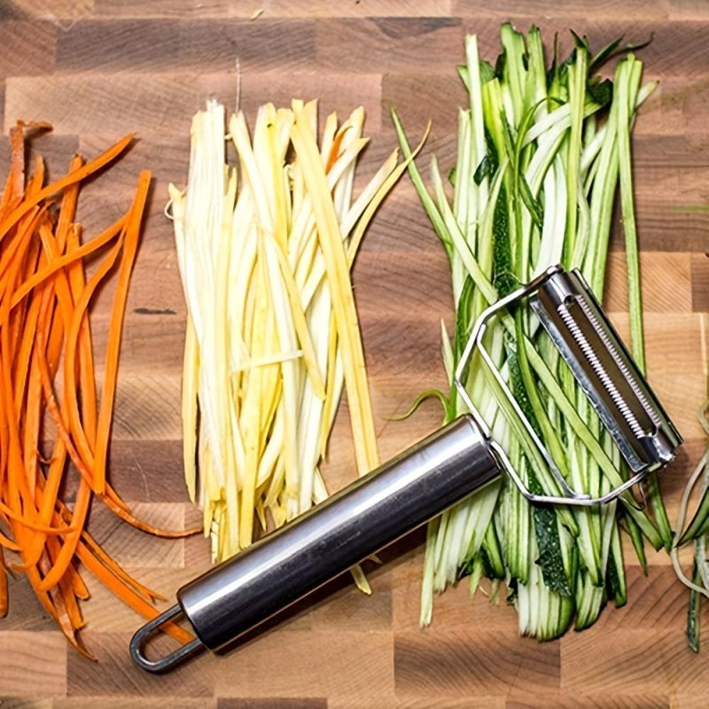 2in1 Stainless Steel Peeler & Grater for Fruits and Vegetables