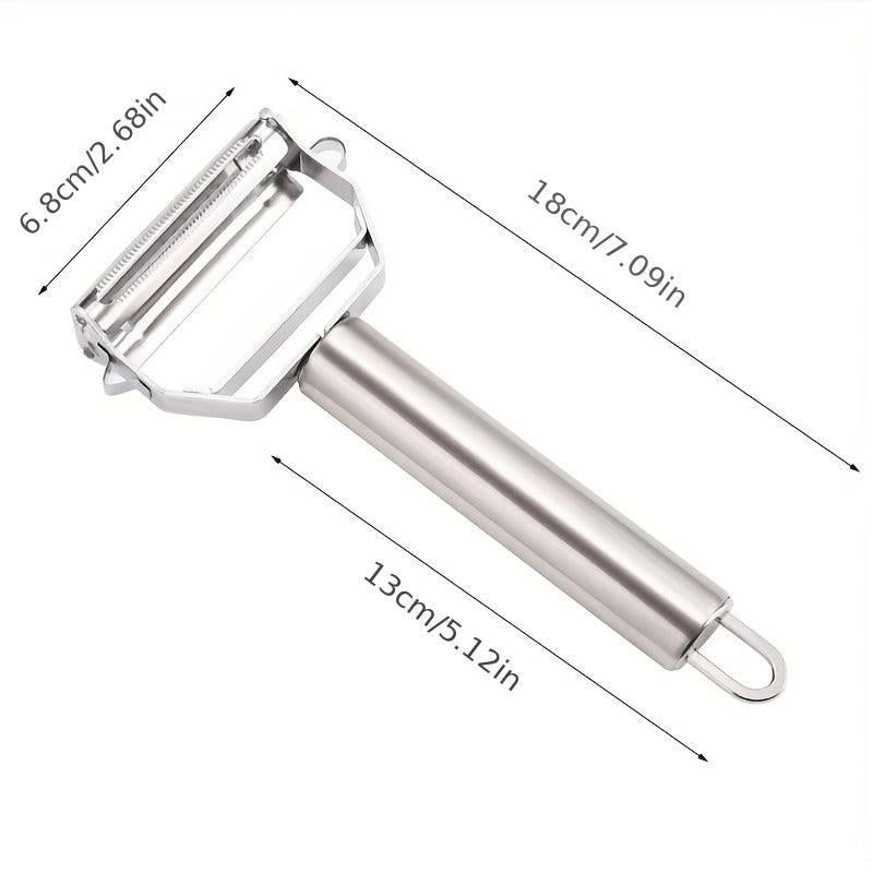 2in1 Stainless Steel Peeler & Grater for Fruits and Vegetables