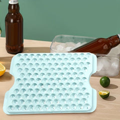 3pcs Mini Ice Cube Tray with Lid and Bin for Chilling Drinks