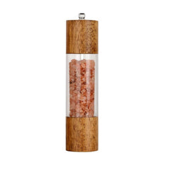 2pcs Pepper Grinder Wooden Spice Grinder Manual Pepper Mill