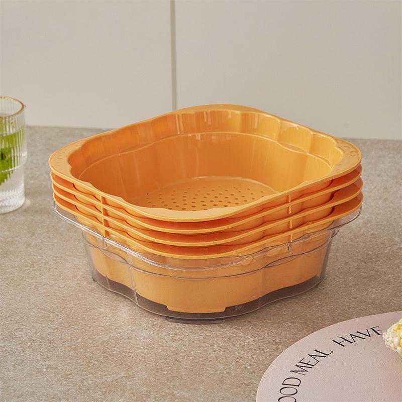 5 in 1 Fruit And Vegetable Drain Basket Set