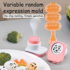Sushi Makers Set: Nori Punch Mold & Rice Ball Shaker