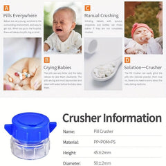 Pill Crusher Pulverizer Grinder Medicine Crusher And Pill Pulverizer