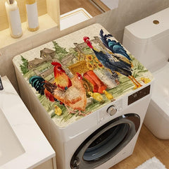 Rubber Dish Drying Mat - Modern Absorbent Kitchen Carpet