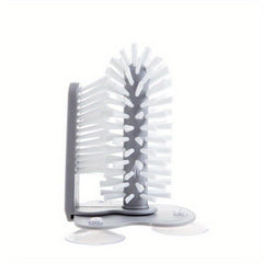 Bottle Cleaner Brush with Suction Base - Multi-Functional Glass Cleaning Brush