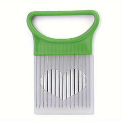 Stainless Steel Onion Needle Onion Fork Slicer Tomato Cutter