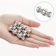 12pcs Metal Fridge Magnets for Whiteboard Refrigerator