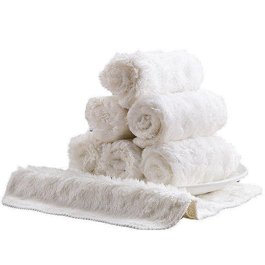 2pcs Scouring Pad Square Dish Cloths Cleaning Cloth Antibacterial Kitchen Stuff