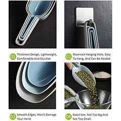 3pcs Ice Scoop Plastic Kitchen Scoops Canisters Ice Shovel Ice Maker Freezer Ric