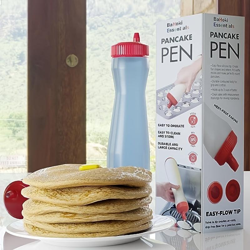 Batter Dispenser Hand Shaking Mixing Bottle Butter Mixing Pot Pancake