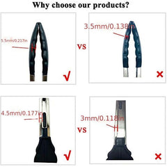 2pcs Silicone Tongs for Cooking Stainless Steel BBQ Grilling Locking Food Tongs