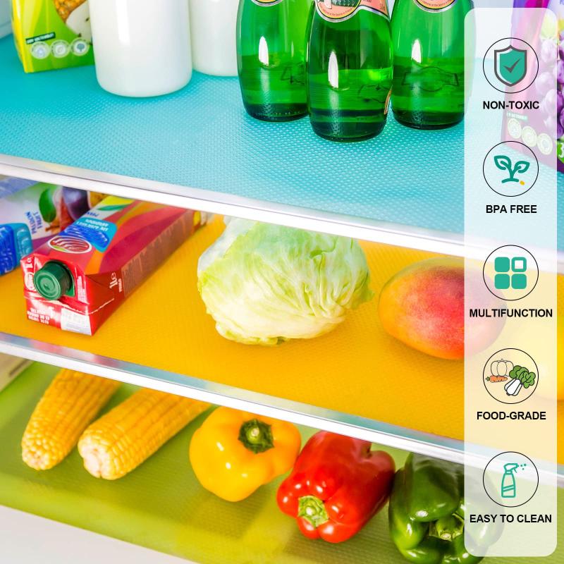 Waterproof Refrigerator Mats Drawer Table Placemats Kitchen Accessories