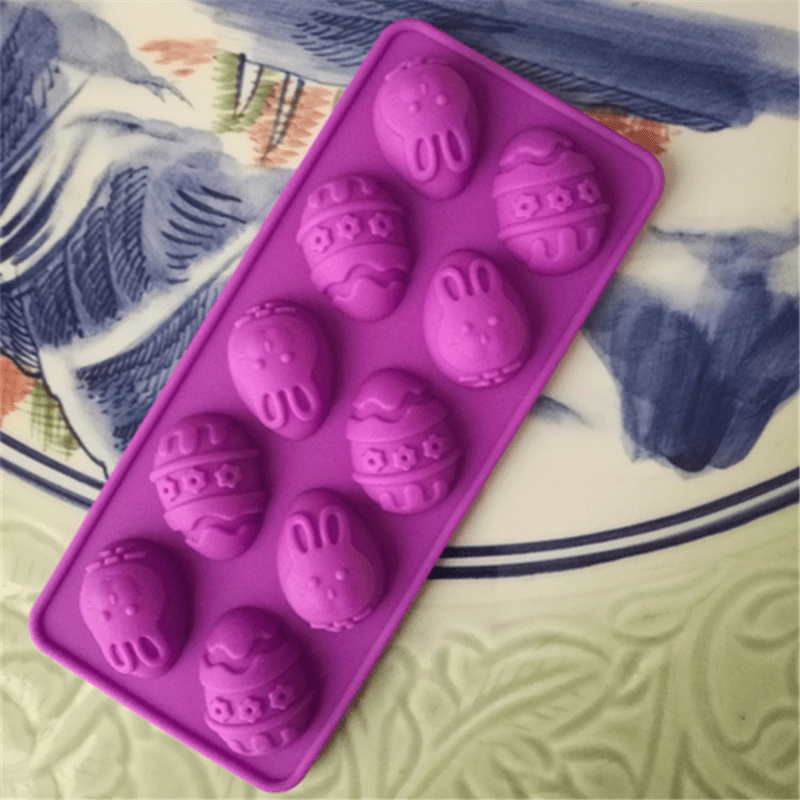 Eggs Shaped Easter Eggs Silicone Baking Mold