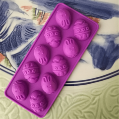 Eggs Shaped Easter Eggs Silicone Baking Mold
