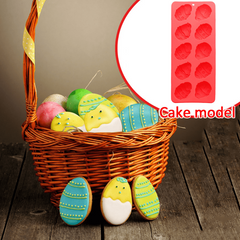 Eggs Shaped Easter Eggs Silicone Baking Mold