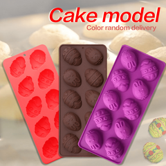 Eggs Shaped Easter Eggs Silicone Baking Mold