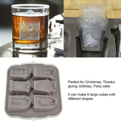 Halloween Ice Cube and Chocolate Mold Set