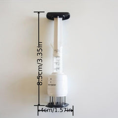 Stainless Steel Meat Tenderizer Injector Tool with Needles