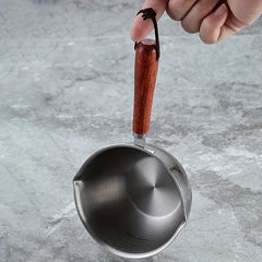 Stainless Steel Milk Warmer Pot for Outdoor Camping