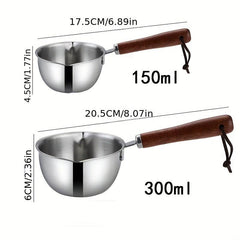 Stainless Steel Milk Warmer Pot for Outdoor Camping