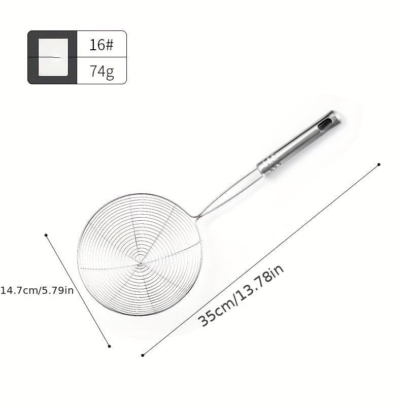 Stainless Steel Wire Skimmer Spoon Kitchen Spider Strainer