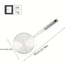Stainless Steel Wire Skimmer Spoon Kitchen Spider Strainer