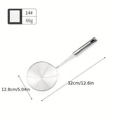 Stainless Steel Wire Skimmer Spoon Kitchen Spider Strainer