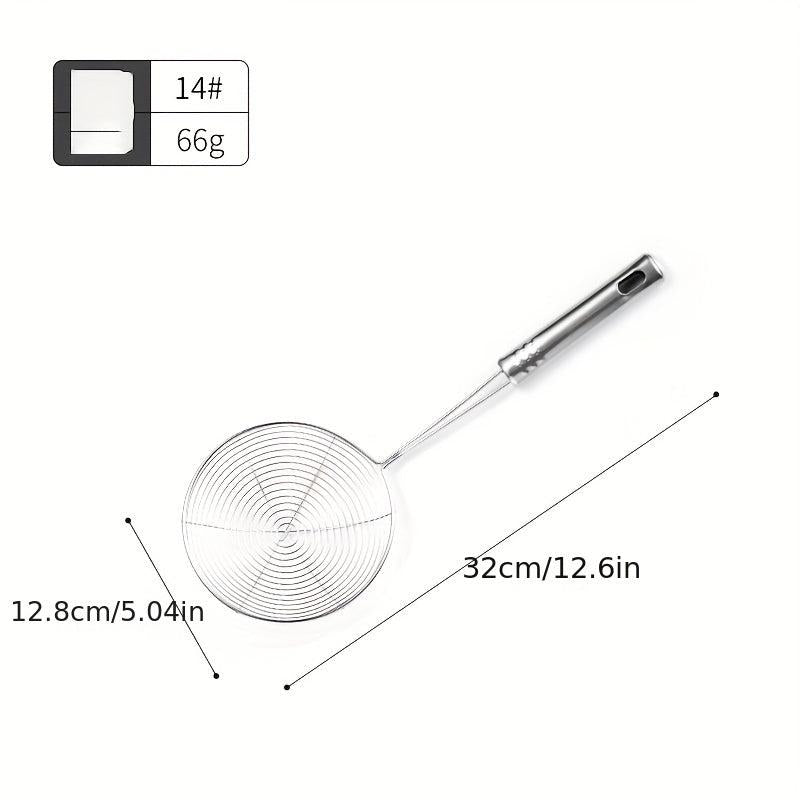 Stainless Steel Wire Skimmer Spoon Kitchen Spider Strainer