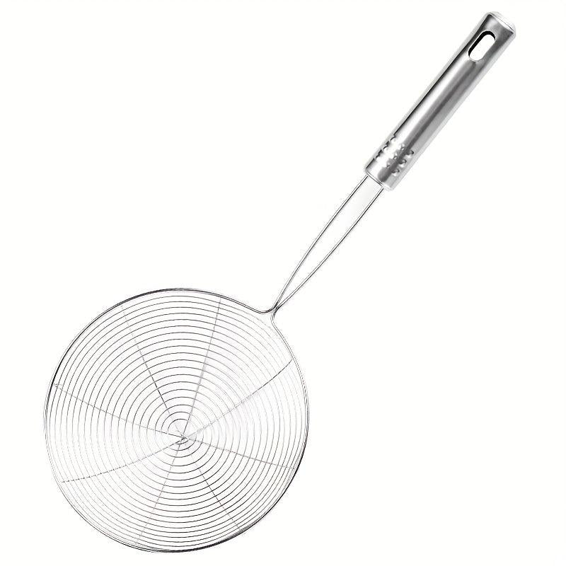 Stainless Steel Wire Skimmer Spoon Kitchen Spider Strainer
