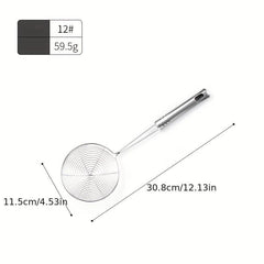 Stainless Steel Wire Skimmer Spoon Kitchen Spider Strainer