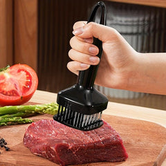 Stainless Steel Meat Tenderizer for Beef with 24 Needles Blades