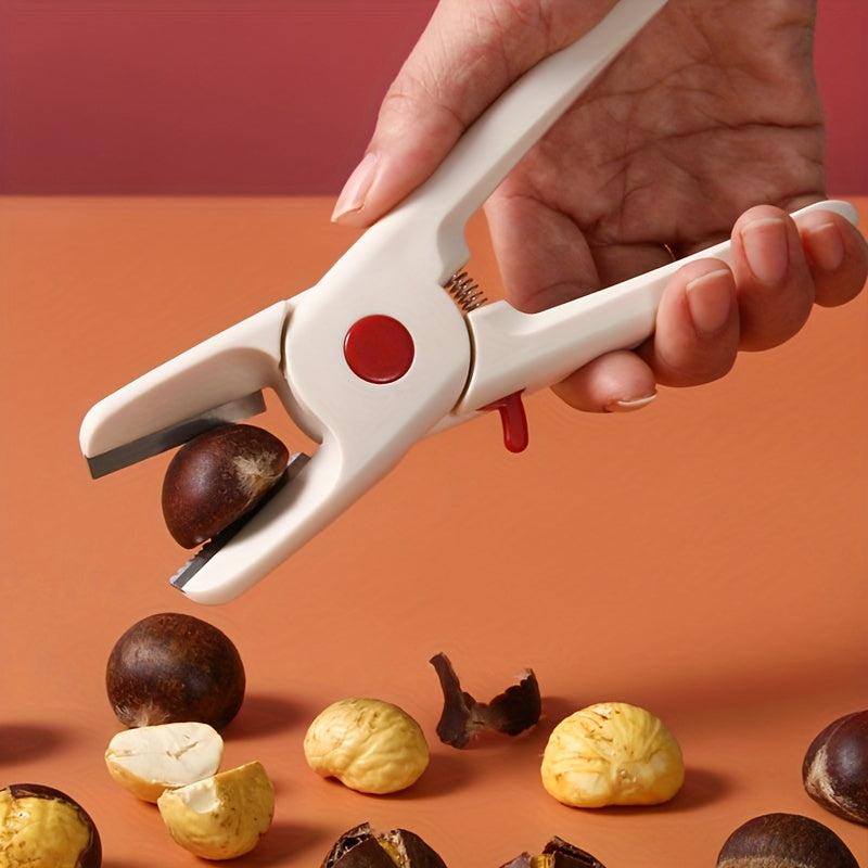 Stainless Steel Chestnut Clip Chestnut Opener Walnut Pliers Kitchen Tool