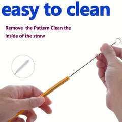 24pcs Fishing Theme Reusable Straws for Family Gatherings and Parties