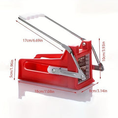 Stainless Steel Fruit & Vegetable Cutter French Fry Potato Slicer Chopper