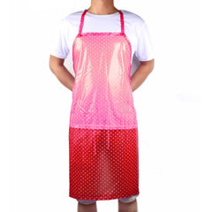 1pc Unisex PVC Cooking Apron Solid Chef Waiter Barbecue Hairdresser Adult Apron