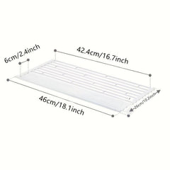 Sink Drain Rack Foldable Vegetable Drain Basket Kitchen Water Pool Shelf