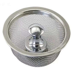 1pc Sink Basket Strainer Stainless Steel Kitchen Sink Stopper