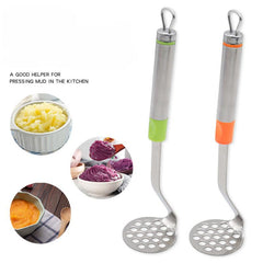 Stainless Steel Potato Masher with Non Slip Handle
