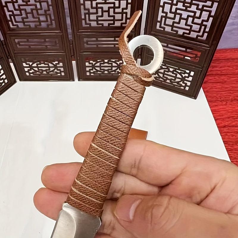 Thickened Paring Knife with Sheath for Camping Kitchen