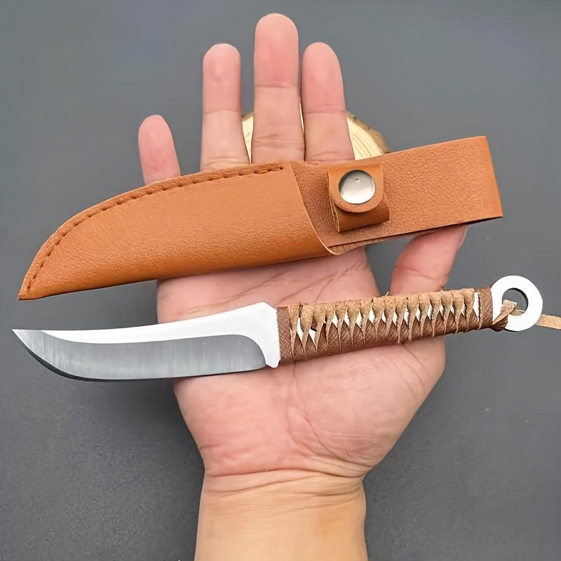 Thickened Paring Knife with Sheath for Camping Kitchen