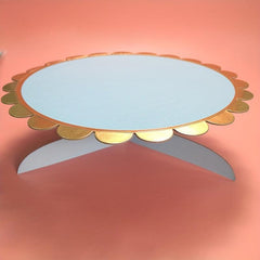 Flower Shaped Cardboard Cake Stand - Stylish and Durable Baking Tool
