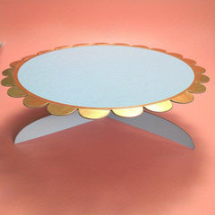 Flower Shaped Cardboard Cake Stand - Stylish and Durable Baking Tool