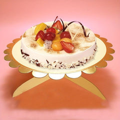 Flower Shaped Cardboard Cake Stand - Stylish and Durable Baking Tool