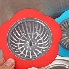 Flower Shaped Floor Drain Hair Trap for Kitchen and Bathroom